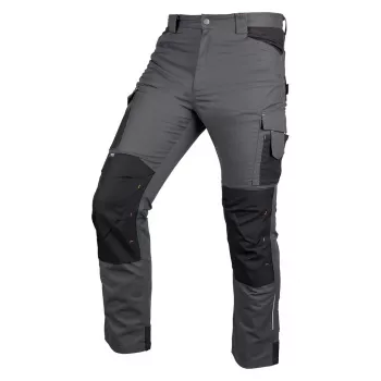 NEO TOOLS 81-350-2-XL Mix&Match werkbroek, canvas met Cordura-verstevigingen, grijs-zwart, maat XL