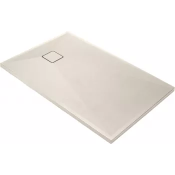 DEANTE KQR_543B rechthoekige granieten douchebak 120x90 cm zwart