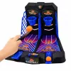 LEAN TOYS mini tafelbasketbal dubbel behendigheidsspel voor 2 spelers met puntentelling