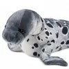 LEAN TOYS realistisch zeehond knuffeldier knuffel, grijs, 50 cm