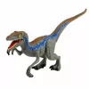 LEAN TOYS dinosaurusjager-set actiefiguren met beweegbare ledematen en net-wapens accessoires