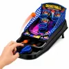 LEAN TOYS mini tafelbasketbal arcadespel met 3 manden en afvuurinrichting