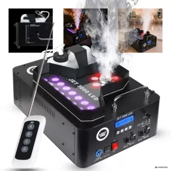 LIGHT4ME JET 3000 LED verticale nevelmachine 3000W DMX RGB
