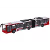 LEAN TOYS op afstandsbediening RC stadsbus rood en wit schaal 1:20