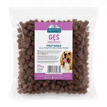PETITTO calciumblokjes met gans voor honden 500g