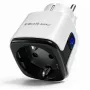 QOLTEC smart WiFi-stopcontact 16A met energiebewaking en timer