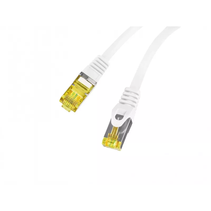 LANBERG Cat.6A S/FTP LSZH koperen patchkabel 20m wit Fluke Passed