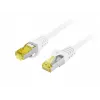 LANBERG Cat.6A S/FTP LSZH koperen patchkabel 20m wit Fluke Passed