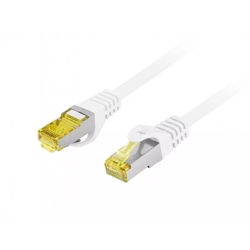 LANBERG Cat.6A S/FTP LSZH koperen patchkabel 20m wit Fluke Passed