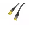 LANBERG Cat.6A S/FTP LSZH patchkabel 20m zwart – 10GbE, Fluke Passed, 26AWG puur koper