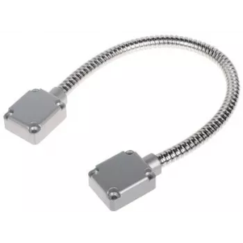 DELTA ATLO-KP-11X400 metalen kabelbeschermhoes, roestvrij staal, zilver