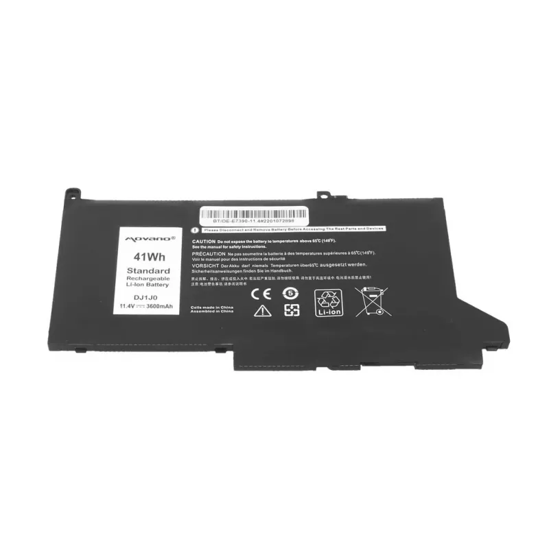 MOVANO accu MYJ96 voor Dell Latitude E7390, E7490 - 11,4 V - 3600 mAh (41 Wh)