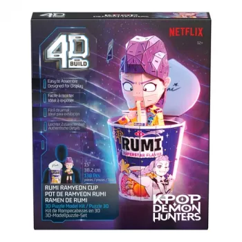 Spin Master 4D Build K-Pop Demon Hunters Rumi Ramen Cup 3D-puzzel