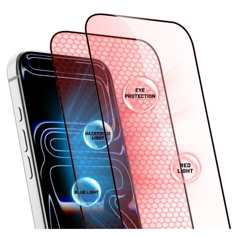 CRONG Tempered Glass OptiRed iPhone 17 Pro Max displayschermfolie