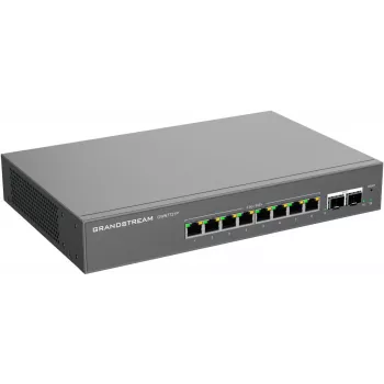Grandstream GWN7721P Layer 2 Lite Managed 2,5-gigabit PoE+-switch, 5 poorten (4x 2,5G PoE+, 1x 2,5G), 60W budget, ventilatorloos, cloud/web-beheerd