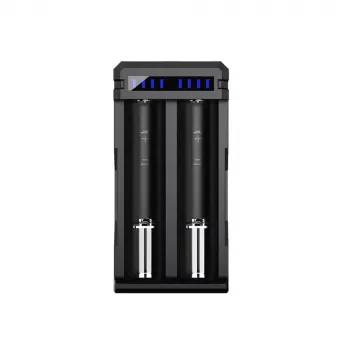XTAR SC2 USB-C Li-Ion 18650 acculader, 3,7V