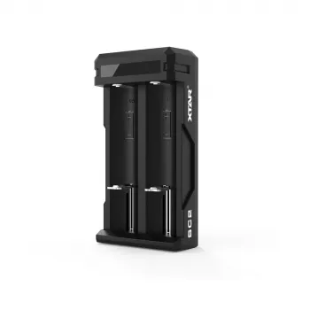 XTAR SC2 USB-C Li-Ion 18650 acculader, 3,7V