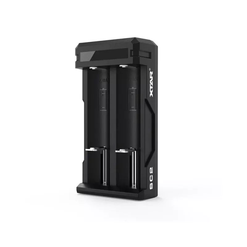 XTAR SC2 USB-C Li-ion 18650 batterijlader, 3,7 V