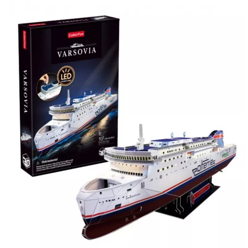 CubicFun 3D-puzzel Prom Varsovia