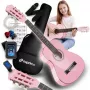 SUPRIMO JRC SET PK concertgitaar 1/4 roze met accessoires