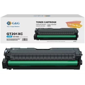 G&G XL-toner GT201XCEV voor G&G P2000CDW/P2010CDW cyaan
