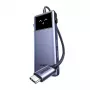 UGREEN USB-C hub 7-in-1 met 3x USB 3.0, HDMI 4K, Gigabit Ethernet, 100W PD, Space Gray