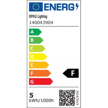 OPPLE LED E T5 lichtbalk 300 4,5 W S 3000K BL LED 300 mm met schakelaar