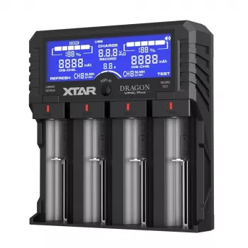XTAR VP4L Plus Li-ion/Ni-MH/Ni-Cd 18650 acculader