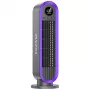 AWEI F52 draagbare torenventilator 3600mAh USB-C oplaadbaar grijs