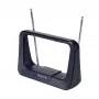 Phil binnenantenne DVB-T/T2 met 1,8m coaxkabel, 75 Ohm, 3G/4G-filter, zwart