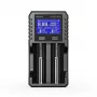 XTAR VX2 PRO SET batterijlader, 3,7V/1,5V/1,2V
