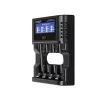 XTAR L4 PRO USB-C Li-ion/Ni-MH batterijlader, 1,5V/1,2V