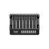 XTAR MX8 USB-C Li-ion/Ni-MH batterijlader, 3,7V/1,5V/1,2V