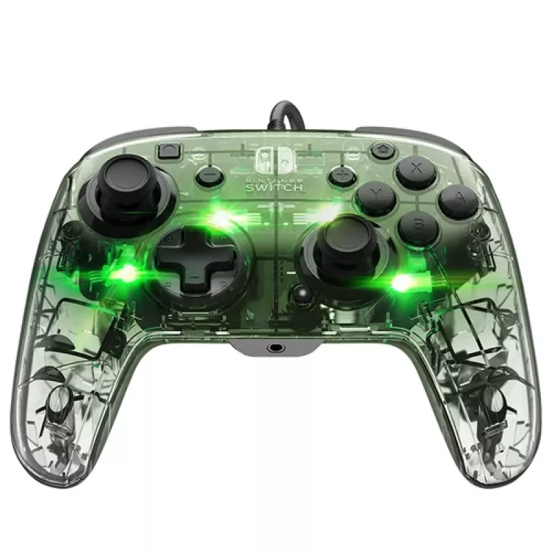 PDP REMATCH Advanced bedrade controller voor Xbox Series X|S, Xbox One, Windows 10/11 pc - karmijnrood