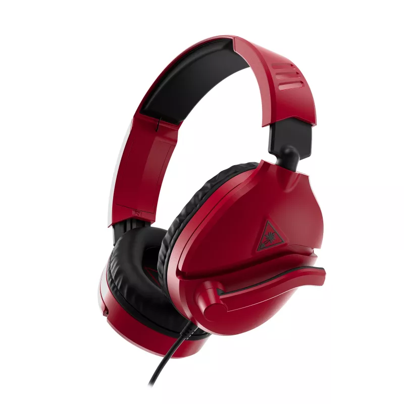 Turtle Beach RECON 70 bedrade over-ear gamingkoptelefoon met opklapbare microfoon, rood (TBS-8055-02)