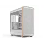 Fractal Design Summit Chalk White TG Clear Tint mid-tower behuizing met echt eikenhouten front