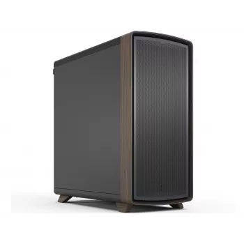 Fractal Design Summit Black Solid ATX Midi Tower behuizing, zwart/hout