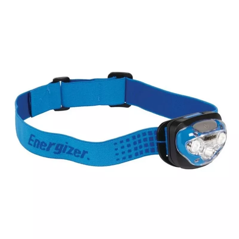 Energizer 326243 LED-hoofdlamp, 200 lumen, IPX4 spatwaterdicht, 3 AAA-batterijen inbegrepen, zwart