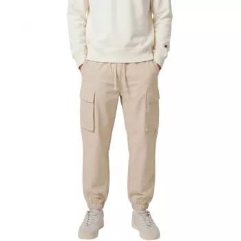 Champion Heren Web-Cargobroek Beige 221867 MS041 Maat L