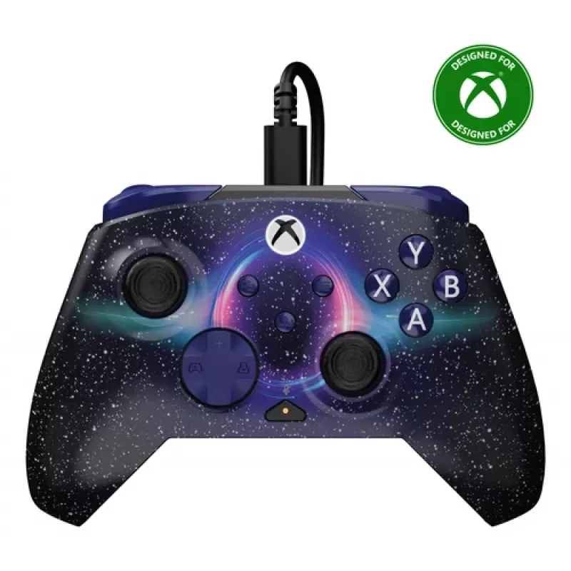 Turtle Beach Rematch Advanced bedrade controller voor Xbox en pc, Dark Cosmos (TBC-2404-05)