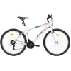 BIKE CITY MILANO 26 wit/roze dames stadsfiets 6-versnellingen Shimano