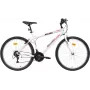 BIKE CITY MILANO 26 wit/roze dames stadsfiets 6-versnellingen Shimano
