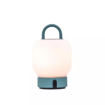 KOODUU LOOME acculamp, turquoise