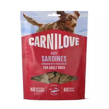 CARNILOVE hond SOFT snack sardines met bieslook 200 g