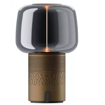 KOODUU Serena Play draagbare LED-lamp met Bluetooth-luidspreker Bruin