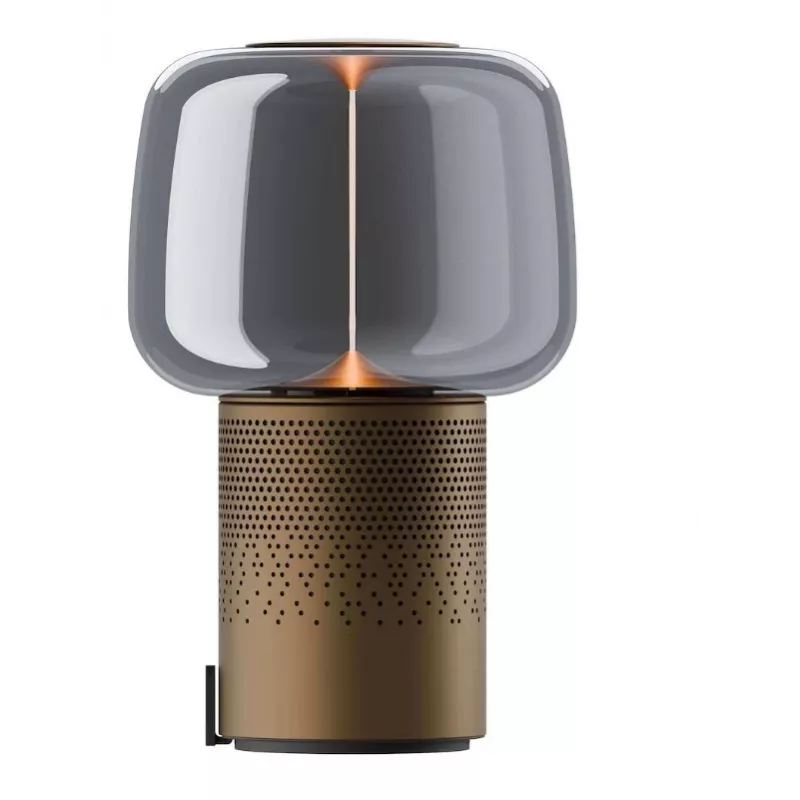 KOODUU Serena Play draagbare LED-lamp met Bluetooth-luidspreker Bruin