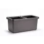URBALIVE BERBERIS DUO Zelfbewaterende Plantenbak 78 x 39 cm Grijs