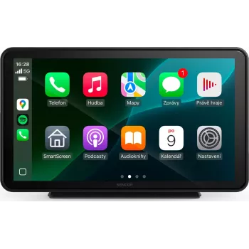SENCOR SCT M760 BWT 7 inch 2DIN CarPlay Android Auto Bluetooth autoradio met achteruitrijcamera-ingang