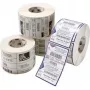 Zebra Z-Perform 1000D direct thermisch papierlabel rol - 25,4 x 50,8 mm, permanent zelfklevend, 2580 etiketten