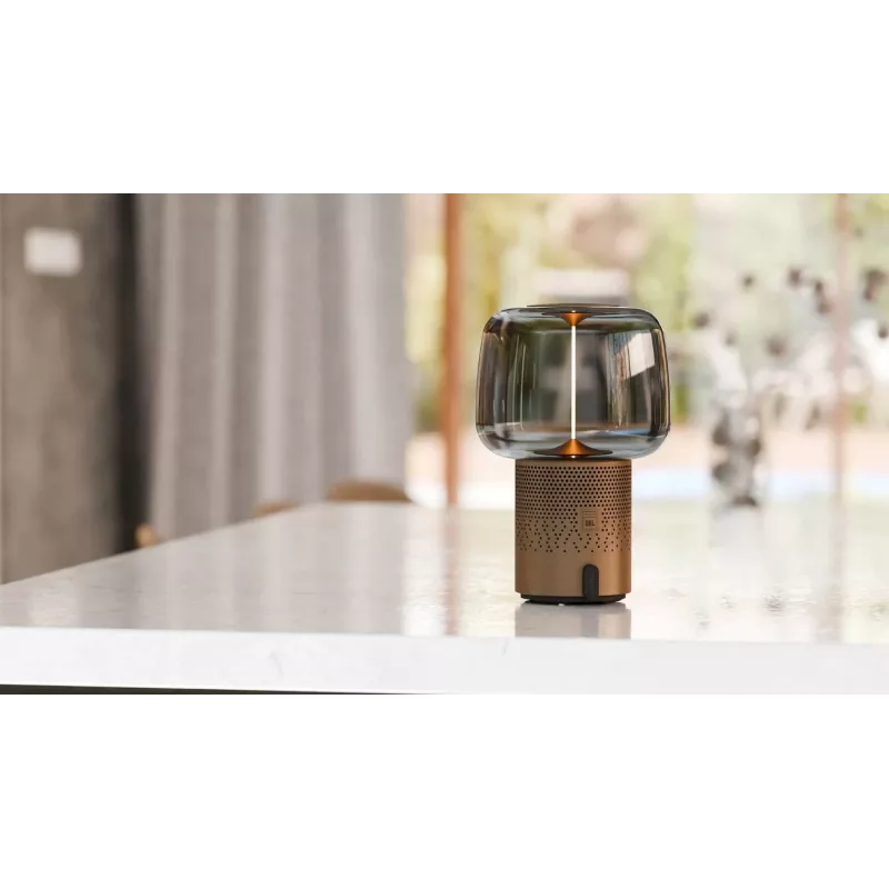 KOODUU Serena Play draagbare LED-lamp met Bluetooth-luidspreker grijs